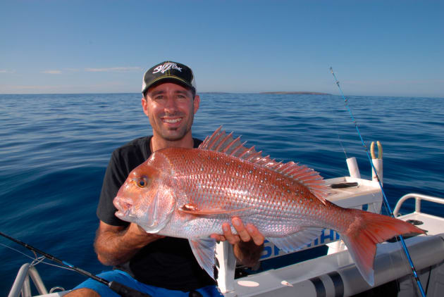Jamie went offshore to target tuna but turned his attention to snapper when the SBT proved elusive!